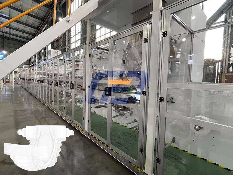 Baby I Shape diaper Production Line