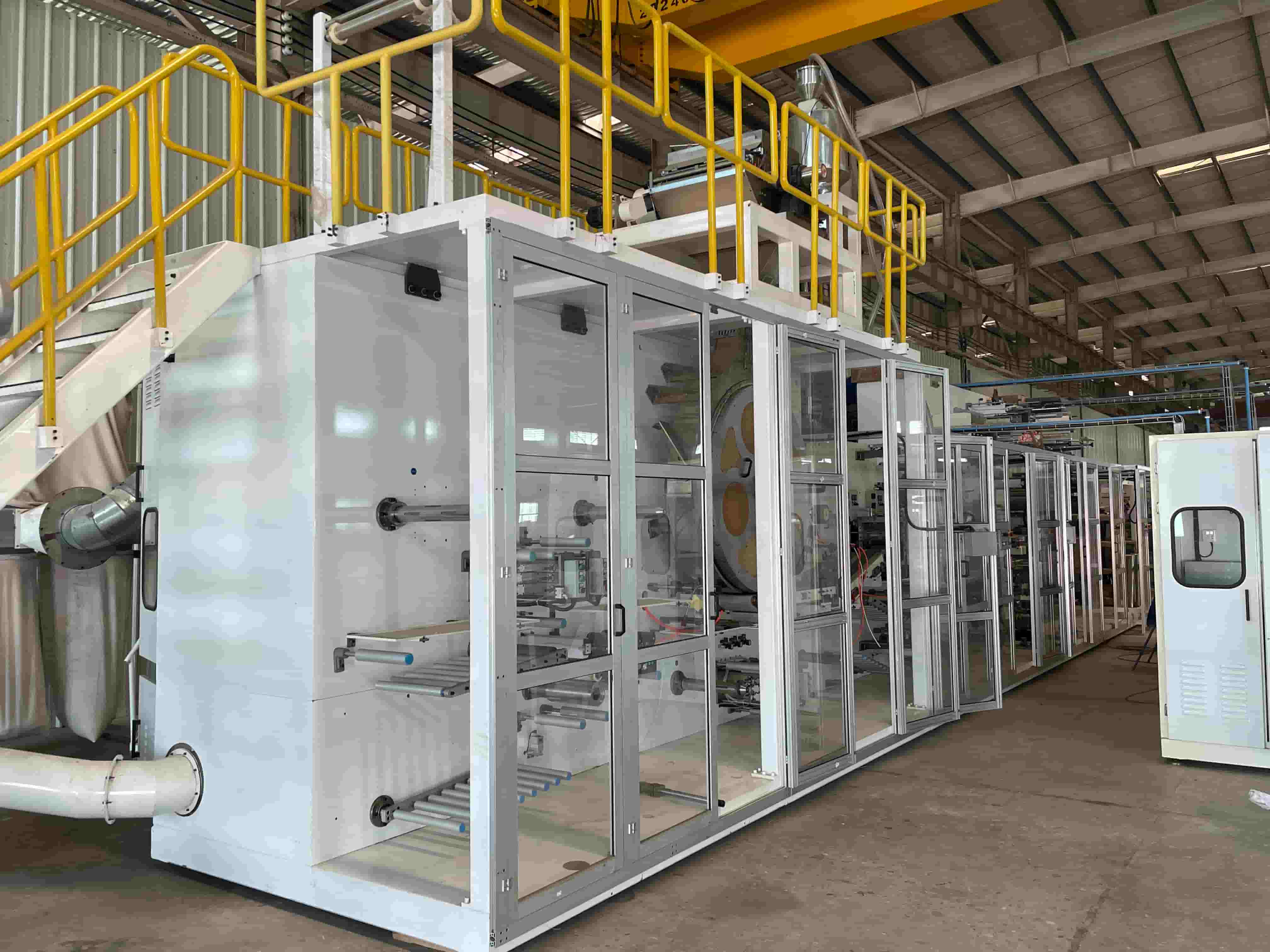 High Speed 700pcs/min Pull-Ups Pants Baby Diaper Making Machine